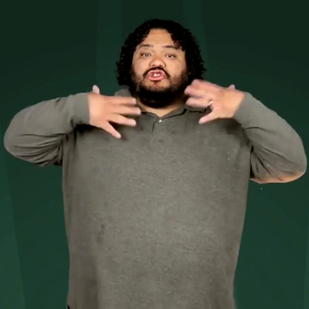 Dress ASL sign